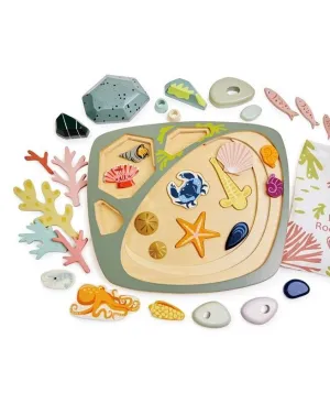 SET MARINO PARA MINI MUNDOS MADERA MAR