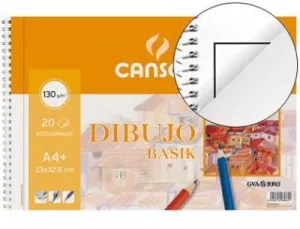 BLOC DIBUJO A4+ 20 HOJAS 130G