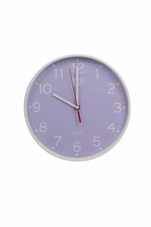 RELOJ PARED 25CM LAVANDA