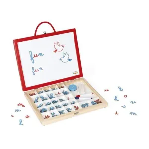 MALETÍN DE LETRAS CURSIVAS MONTESSORI MAGNETICO