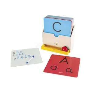 LETRAS DE LIJA MONTESSORI MAYUSCULA Y MINUSCULA