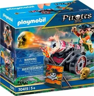 PIRATA CON CAÑON PLAYMOBIL