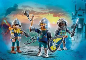 SET 3 PLAYMOBIL CABALLEROS DE NOVELMORE