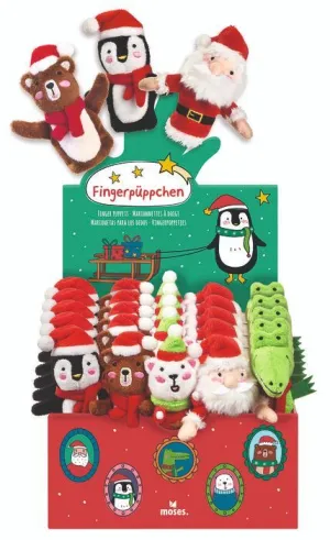 MARIONETA DEDOS NAVIDAD SURTIDAS