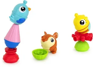 SET 21 PELOTAS SENSORIALES ENROSCAR CON ANIMALES BOSQUE