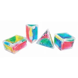 C/ 4 FORMAS DE GEL SENSORIAL PLEGABLE 3D