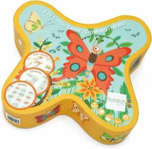 JUEGO 3-EN-1 PESCA MARIPOSAS 