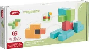 JUEGO 32 CUBOS MAGNETICOS GIROS