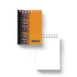BLOC DE NOTAS ESPIRAL A7 LISO 80HJ 80G VERTICAL SARDINES