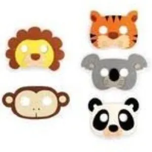 C/5 CARETAS INFANTILES ANIMALES