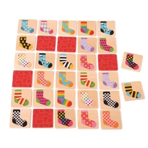 JUEGO MEMORIA CALCETINES MEMORY MADERA +18 M