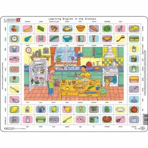 PUZZLE APRENDO INGLÉS EN LA COCINA