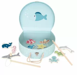 MALETA CON JUEGO DE PESCA