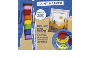 C/10 ROTULADOR ACRÍLICO PUNTA PINCEL