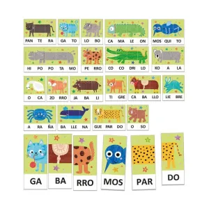 JUEGO FANTASILABAS - SILABAS DE ANIMALES