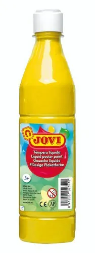 BOTE TEMPERA LIQUIDA JOVI AMARILLO 500 ML