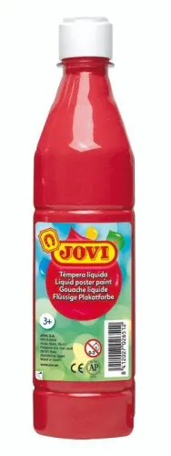 BOTE TEMPERA LIQUIDA JOVI BERMELLON 500 ML