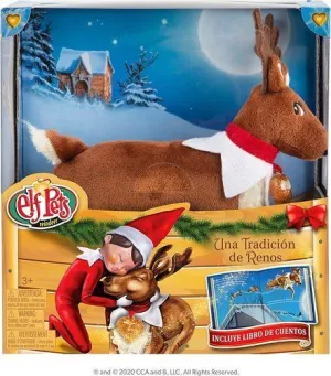 THE ELF RENO CUENTO Y PELUCHE 