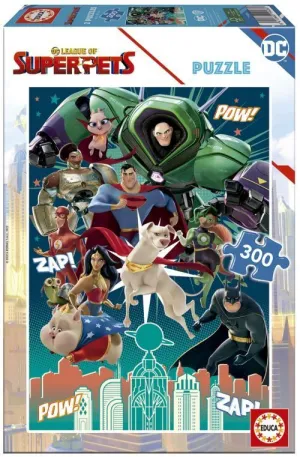DC LEAGUE OF SUPERPETS PUZZLE 300 PIEZAS