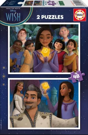PUZZLE 2X48 PIEZAS WISH