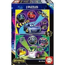 PUZZLE BATWHEELS 2X20 PIEZAS