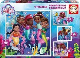 PUZZLE PROGRESIVO 12-16-20-25 PIEZAS ARIEL