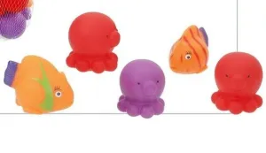 SET 5 ANIMALES MARINOS BLANDOS 