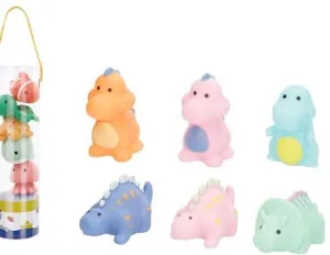 SET 6 ANIMALES DINOSAURIOS BLANDOS