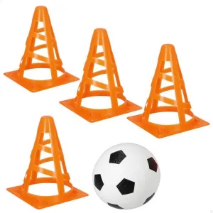 SET BALON FUTBOL CON CONOS