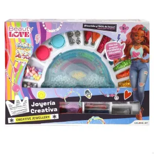 SET DE CREAR  PULSERAS Y COLGANTES ARCOIRIS