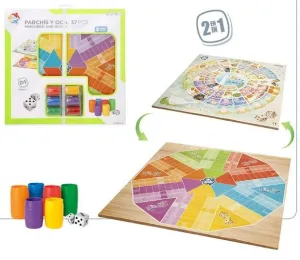 JUEGO PARCHIS Y OCA 6 JUGADORES