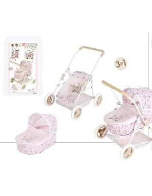 CARRITO CON CAPAZO CONVERTIBLE CARRO CON SILLITA 2 EN 1