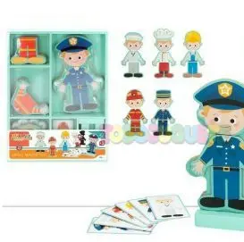 -PUZZLE MADERA VESTIDOS 3A+