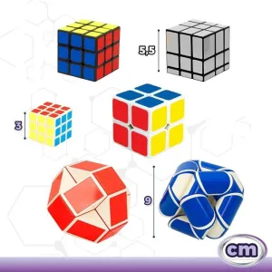 SET 6 CUBOS RUBIK