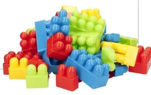 C/ 144 BLOQUES CONSTRUCCION INFANTILES BOLSA CREMALLERA