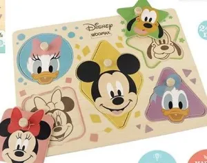 ENCAJABLE FORMAS GEOMETRICAS DISNEY