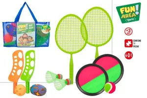 CONJUNTO MULTIJUEGOS EXTERIOR CON BOLSA