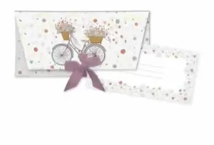 SOBRE REGALO LAZO + TARJETON BICICLETA
