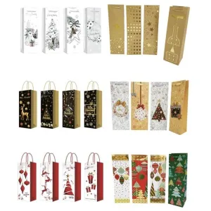 BOLSA BOTELLERO NAVIDAD SURTIDO BOTELLA VINO