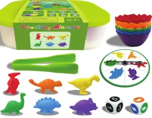 JUEGO DE DINOSAURIOS CONTEO Y SELECCIÓN