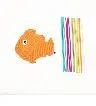 TABLERO SENSORIAL FLEXIBLE PSICOMOTRICIDAD PEZ