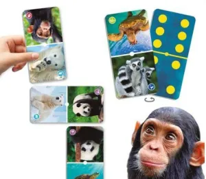 JUEGO DOMINÓ ANIMALES EN EXTINCION