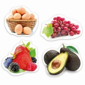 JUEGO BABY PUZZLES ALIMENTOS SANOS