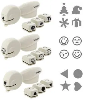 TROQUELADORA 4 CARTUCHOS NAVIDAD 16MM