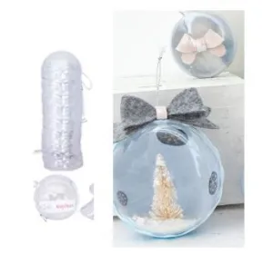 C/ 15 BOLAS NAVIDAD PARA MANUALIDADES 6 CM