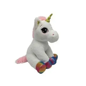 PELUCHE UNICORNIO SENTADO 20 CM
