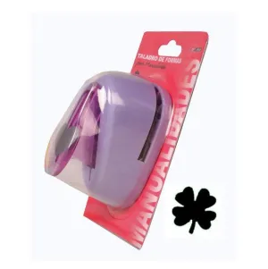 TALADRO MANUALIDADES 2,5CM TREBOL