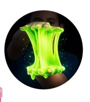 SLIME BRILLA ORCURIDAD COLOR SURTIDO 110 G