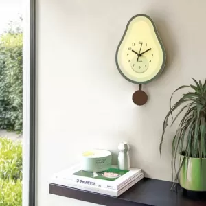RELOJ PARED AGUACATE