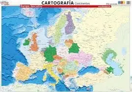 MAPA DE EUROPA. POLÍTICO